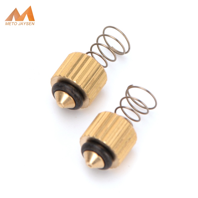อะไหล่ปั๊มลมทองแดง PCP ทางเดียว 30Mpa 300bar 4500psi 2 ชิ้น สําหรับเครื่องปั๊มลมแรงดันสูง 3 ขั้น
