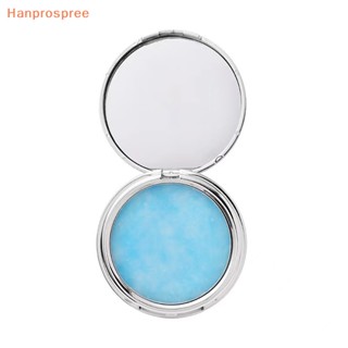 Hanprospree&gt; แป้งฝุ่นแต่งหน้า กันน้ํา สีฟ้า 1 ชิ้น