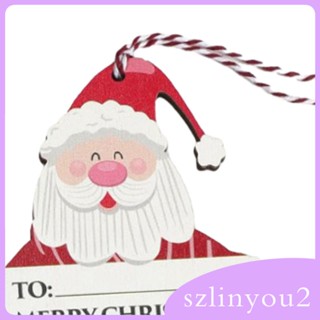 [szlinyou2] ที่วางเงินสด แบบไม้ สําหรับแขวนตกแต่งต้นคริสต์มาส