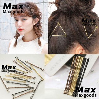 Maxg กิ๊บติดผม ลายคลื่น สําหรับผู้หญิง (24 ชิ้น) 1 ชุด