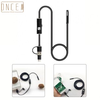 【ONCEMOREAGAIN】480P Endoscope Micro-Usb Type-c 3in1 Borescope 5.5mm Smartphone-Camera Endoscoop