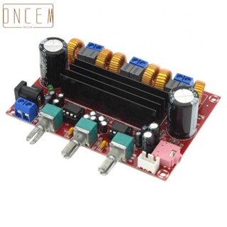 【ONCEMOREAGAIN】XH M139 2x 50W+100W 2 1 Channel Digital Amplifier Board TPA3116D2 Chip Red Color