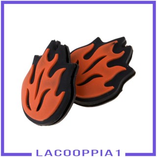 [Lacooppia1] โช๊คอัพไม้เทนนิส ซิลิโคน กันกระแทก ทนทาน สําหรับสายไม้เทนนิส 2 ชิ้น