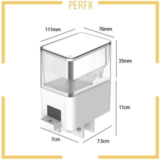 [Perfk] เครื่องให้อาหารปลาอัตโนมัติ สําหรับตู้ปลา