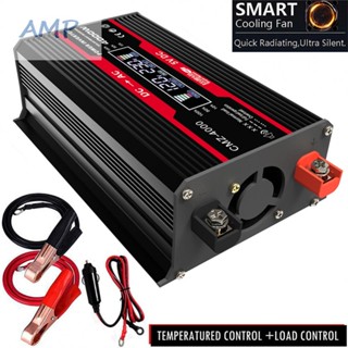 ⚡NEW 9⚡1x Power Inverter Universal With 2 USB Ports AC 110V AC 220V Battery Clip