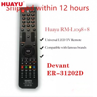 Devant ER-31202D 40CB520 32DL543 HUAYU RM-L1098+8 รีโมตคอนโทรลทีวี LCD สําหรับ PANSONIC SAMSUNG HTACHI SHARP