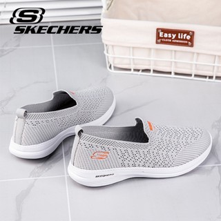 พร้อมส่ง Skechers_ รองเท้ากีฬาลําลอง แบบสวม น้ําหนักเบาพิเศษ เหมาะกับใส่กลางแจ้ง แฟชั่นสําหรับสตรี