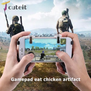 Tcuteit 5 in 1 จอยเกมมือถือ L1 R1 สําหรับ PUBG