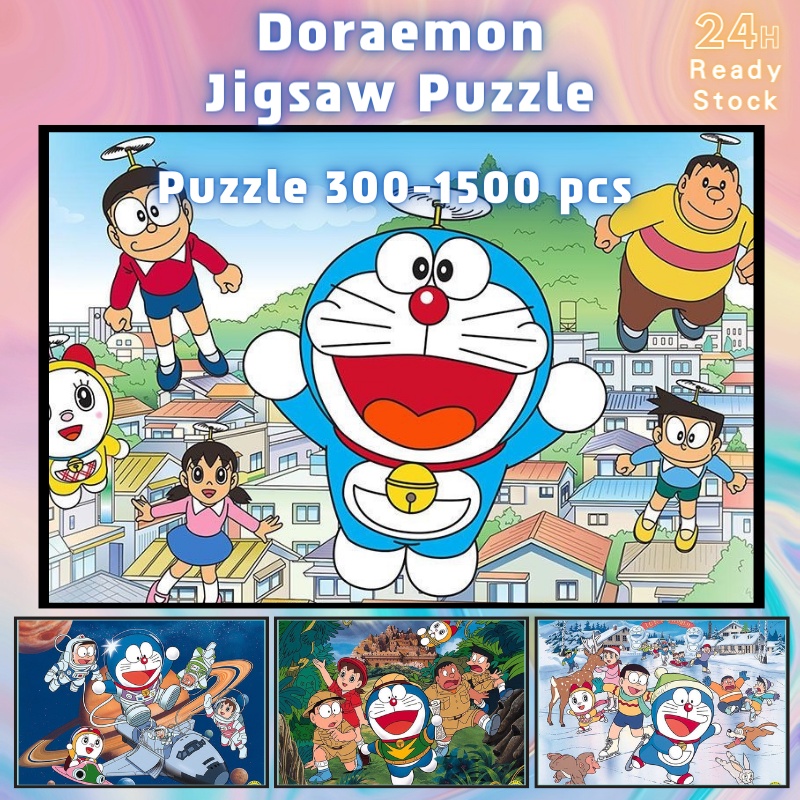 📣พร้อมส่ง📣【Doraemon】jigsaw puzzle-จิ๊กซอว์-300-1000-ชิ้น- ชิ้นของเด็ก จิ๊กซอว์ไม้ 1000 ชิ้น จิ๊กซอว์ 1000 ชิ้นสำหรับผู้ใหญ่ จิ๊กซอ จิ๊กซอว์ 500 ชิ้น🧩2จิ๊กซอว์ 1000 ชิ้น สำหรับ ผู้ใหญ่ ตัวต่อจิ๊กซอว์ จิ๊กซอว์ การ์ตูน