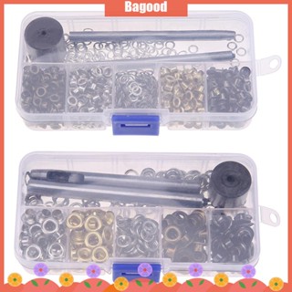 ♪Bagood♪พร้อมส่ง ชุดตาไก่โลหะ DIY อุปกรณ์เสริม สําหรับเสื้อผ้า เครื่องหนัง