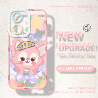 เคสโทรศัพท์มือถือแบบนิ่ม ใส กันรอยกล้อง ลาย LinaBell น่ารัก สําหรับ OPPO Reno5 5F 5K 5 Lite 6 Lite 6Z 7Z 8Z 7 Lite 8 Lite