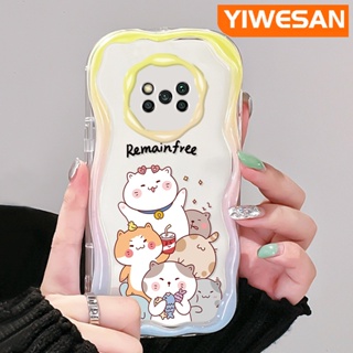 เคสโทรศัพท์มือถือแบบนิ่ม ใส กันกระแทก ลายการ์ตูนแมว สําหรับ Xiaomi Poco X3 NFC Poco X3 Pro Poco X3 GT Poco X4 NFC X4 GT M3 F4