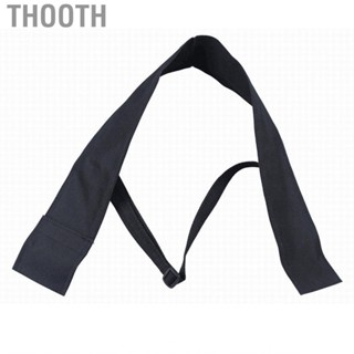 Thooth Billiard Cue Bag Canvas Portable Pool Stick Carrying Case Storage with Adjustable Strap