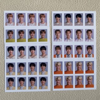 Kpop STRAY KIDS รูปภาพ Nacific Event ID PHOTO Identity Card Photocards School HD โฟโต้การ์ด เก็บสะสม รับรอง รูปภาพ 1 นิ้ว