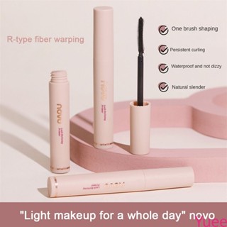 Novo Fibrous Eyelash Setting Base Cream ครีมรองพื้นขนตายาว กันน้ำ กันเหงื่อ กันแต่งหน้า ไร้เมคอัพ yuee