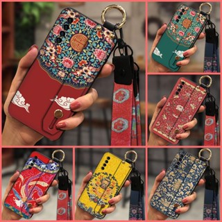 เคสโทรศัพท์มือถือ tpu สไตล์จีน พร้อมสายรัดข้อมือ สําหรับ TCL Stylus 5G