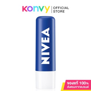 NIVEA Original Care 4.8g ลิป ออริจินอล แคร์ บำรุงริมฝีปากนุ่มชุ่มชื้น.