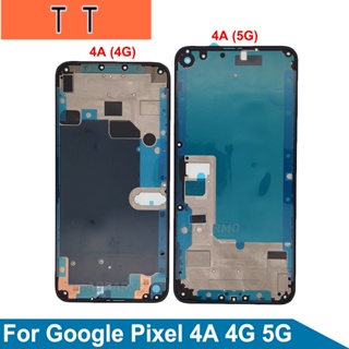  อะไหล่กรอบหน้าจอ LCD แบบเปลี่ยน สําหรับ Google Pixel 4A 4G 5G