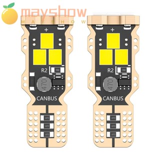 Mayshow หลอดไฟเลี้ยวรถยนต์ LED T15 9SMD W16W 3030 แบบเปลี่ยน