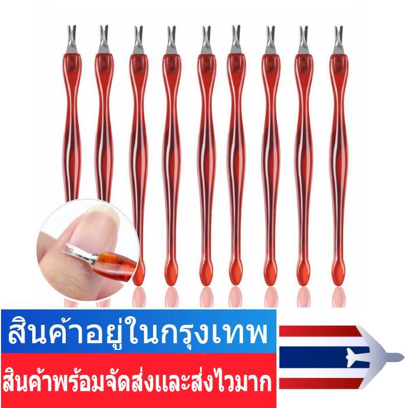 พร้อมส่ง ที่แซะหนัง ไม้เซาะหนัง ขอบเล็บ ที่แซะหนังด้ามแดง ที่แซะขอบเล็บ ไม้เซาะหนัง ที่เซาะขอบข้างเล็บ อุปกรณ์ทำเล็บ