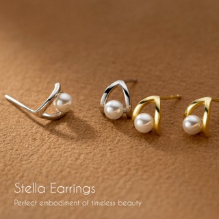 Stella Earrings ต่างหูเงินแท้ S925