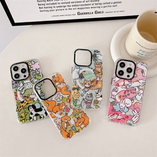 Mikalen เคสแม่เหล็ก TPU กันกระแทก ลายสัตว์น่ารัก สําหรับ iPhone 14 15 Pro max