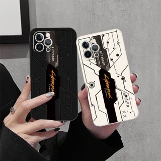 เคสโทรศัพท์มือถือแบบนิ่ม ลายไซเบอร์พังก์ มีลายด้านข้าง เรียบง่าย สําหรับ Samsung A13 A23 A32 A52 A12 A03 A51 A10S A50 A20S J2 J7 Prime A02S A20 A50S A10 A30S A52S A30 M12 M01S