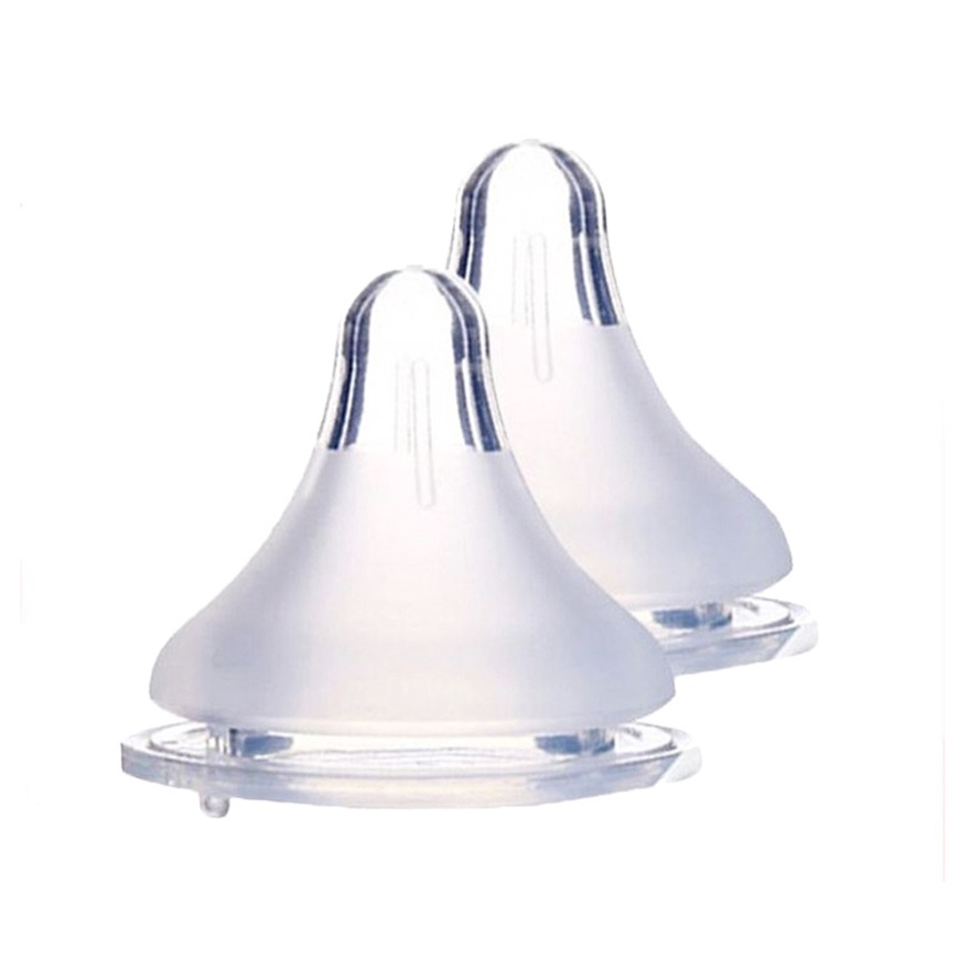 จุกนมคอกว้าง แบบซิลิโคนเกรดอาหาร ปลอดสาร BPA ขนาด 5.0 ซม.