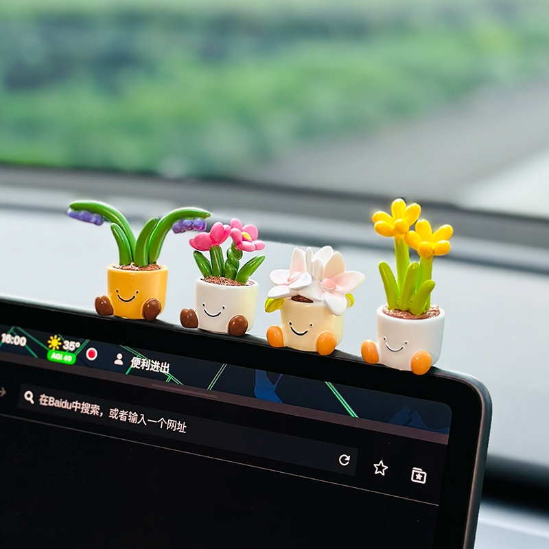 ใหม่!! ตุ๊กตาดอกไม้น่ารัก ขนาดเล็ก สําหรับตกแต่งบ้าน รถยนต์ ออฟฟิศ