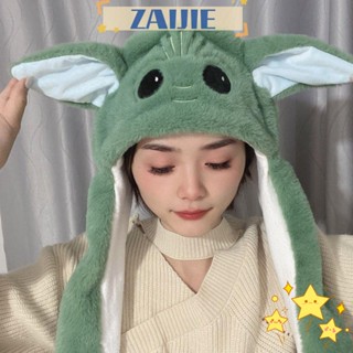 Zaijie24 Yoda หมวก ลาย Star Wars น่ารัก ขยับได้