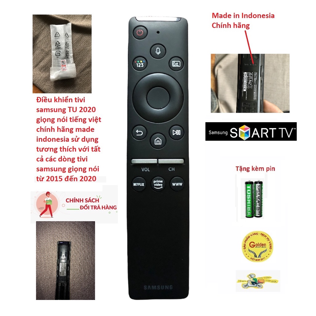 พร้อมประทับตราสีแดงคุณภาพสูงควบคุมเสียง Samsung bn59-01312f รีโมทคอนโทรลทีวี Samsung bn59-01312f Vo