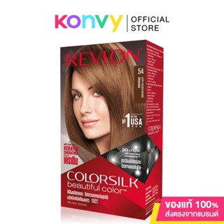 REVLON Colorsilk Beautiful Color with Keratin 130ml #54 Light Golden Brown.