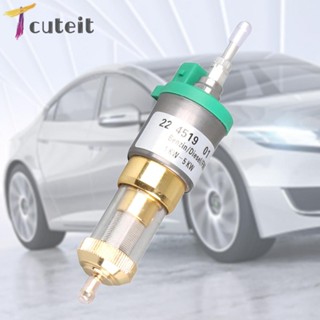 Tcuteit เครื่องปั๊มลมร้อนดีเซล 12V 24V เสียงเบาพิเศษ 1KW-5KW สําหรับรถยนต์