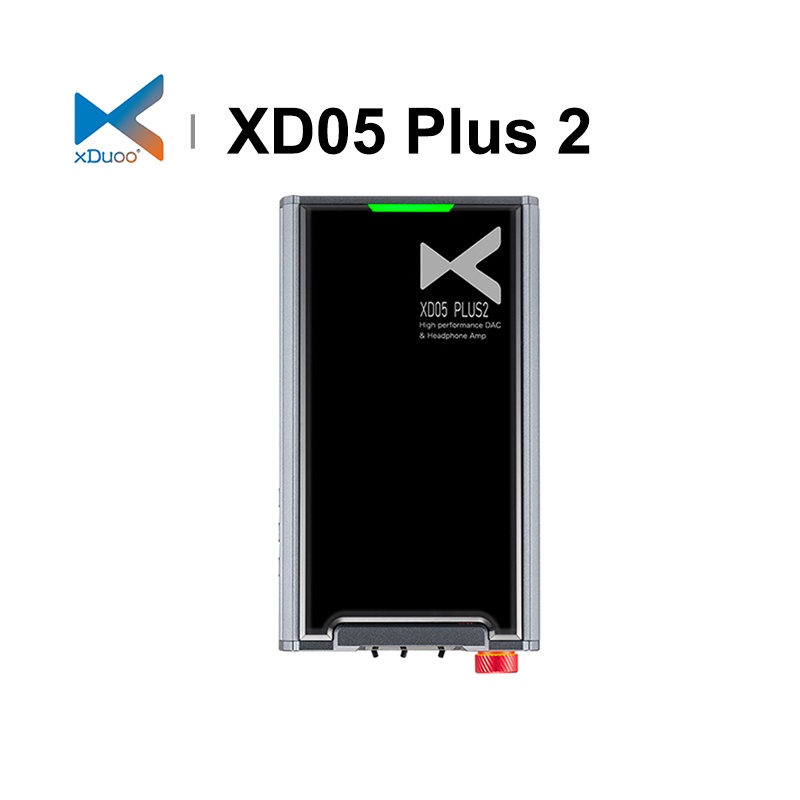 Xduoo XD05 PLUS 2 MQA เครื่องขยายเสียงหูฟัง DAC AMP AK4493SEQ ชิป PCM384 DSD256 บลูทูธ 5.1 UAC1.0/UA