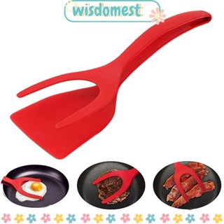 Wisdomest ที่คีบไข่ ไนล่อน พลาสติก 3 สี 2 In 1 อุปกรณ์เสริม สําหรับทําแพนเค้ก
