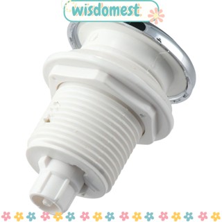 Wisdomest สวิตช์อ่างอาบน้ํา ABS สีขาว ติดตั้งง่าย 32 มม.