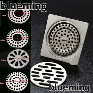 Blueming2 ฝาครอบท่อระบายน้ํา สเตนเลส ทรงกลม กันอุดตัน สําหรับอ่างล้างจาน ห้องน้ํา 5 ชิ้น ต่อชุด