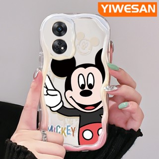 เคสโทรศัพท์มือถือ ซิลิโคนนิ่ม ใส ลายการ์ตูนมิกกี้เมาส์น่ารัก สีสันสดใส สําหรับ OPPO Reno 8T 5G Reno8 T A1 Pro Reno 8 5G Reno 8 Pro 5G