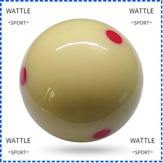 Wattle ลูกบอลบิลเลียด สีแดง สีฟ้า ทนทาน 57.2 มม. อุปกรณ์เสริม สําหรับฝึกเล่นสนุ๊กเกอร์