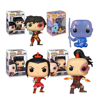 โมเดลฟิกเกอร์ Funko Pop Avatar:The Last Airbender Azula 542 Zuko 538 838 Aang 940 ของเล่นสําหรับเด็ก