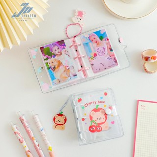 [Jessilu.th] สมุดโฟโต้การ์ด PVC แบบใส ลายการ์ตูนน่ารัก DIY