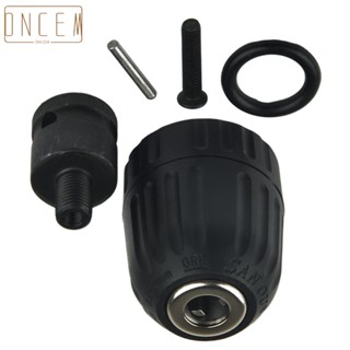 【ONCEMOREAGAIN】Keyless Drill Chuck 3/8-24UNF 0.8-10mm Thread Drill Bit Adapter for Impact Drill