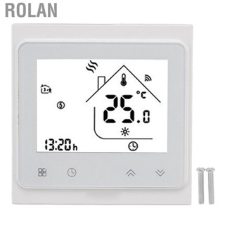 Rolan Home Temperature Controller  Intelligent AC95‑240V Accurate WIFI Thermostat for Public Places