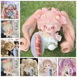 Dahuo BJD SD วิกผมหางม้ายาว หยิก ผ้าไหมนิ่ม สีม่วง สําหรับตุ๊กตา