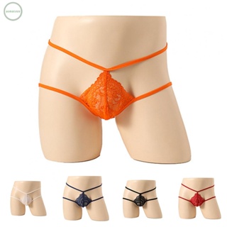 GORGEOUS~Men Briefs Breathable Soft Jockstrap Ball Pouch Thongs Sexy Underwear Lingerie