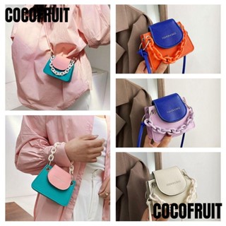 Cocofruit กระเป๋าสะพายไหล่ ทรงเมสเซนเจอร์ ขนาดเล็ก แฟชั่นสําหรับสุภาพสตรี