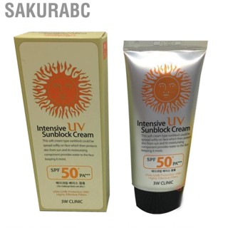 Sakurabc Face Sunscreen Evenly Applied Daily  Nutrition Supply