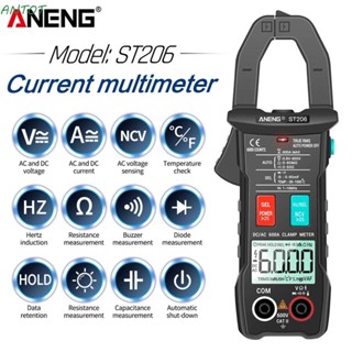 Antot เครื่องวัดแรงดันไฟฟ้าดิจิทัล แอมป์ DC AC อเนกประสงค์