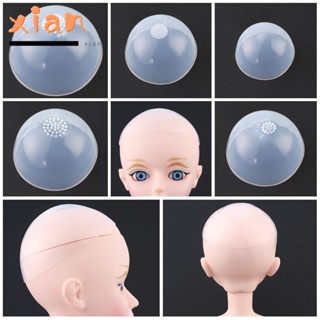Xianen หมวกวิกผมซิลิโคน อุปกรณ์เสริม สําหรับตุ๊กตา 1/4 1/3 1/6