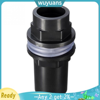 Wuyuans ข้อต่อท่อ PVC ตรง 20 มม. 25 มม. 32 มม. กันรั่ว สําหรับตู้ปลา